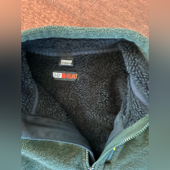 32 degrees Sherpa lined full zip up jacket youth medium - Picture 3 of 3